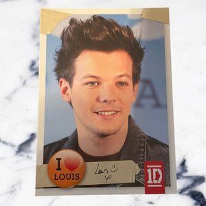 Louis Tomlinson One Direction Official Trading Card #39 Panini Brand 2013
